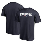 New England Patriots Wordmark T-Shirt - Navy - NFL