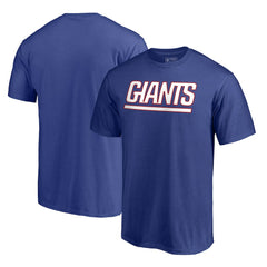 New York Giants Wordmark T-Shirt - Royal - NFL