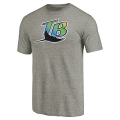 Tampa Bay Rays Cooperstown Collection Forbes Tri-Blend T-Shirt Outlet