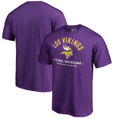 Minnesota Vikings Futbol Americano T-Shirt - Purple - NFL