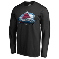 Colorado Avalanche Midnight Mascot Long Sleeve T-Shirt - Black | NHL near me