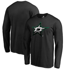 Dallas Stars Midnight Mascot Long Sleeve T-Shirt - Black | NHL online