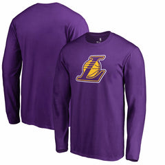 Los Angeles Lakers Alternate Logo Long Sleeve T-Shirt Purple