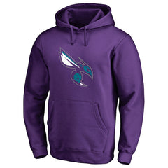 Charlotte Hornets Alternate Logo Pullover Hoodie Purple