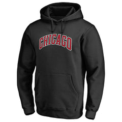 Chicago Bulls Alternate Logo Pullover Hoodie Black