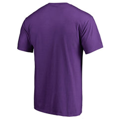 Charlotte Hornets Primary Wordmark T-Shirt Purple