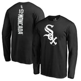 Yoan Moncada Chicago White Sox Backer Long Sleeve T-Shirt Outlet