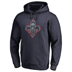 New Orleans Pelicans Static Logo Pullover Hoodie Navy