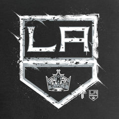 Los Angeles Kings Women's Splatter Logo V-Neck T-Shirt - Black | NHL sale
