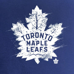 Toronto Maple Leafs Women's Splatter Logo V-Neck T-Shirt - Royal | NHL sale
