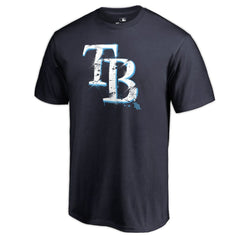 Tampa Bay Rays Splatter Logo T-Shirt Discount