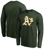 Athletics Splatter Logo Long Sleeve T-Shirt Outlet