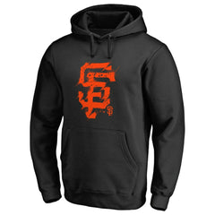 San Francisco Giants Splatter Logo Pullover Hoodie Online