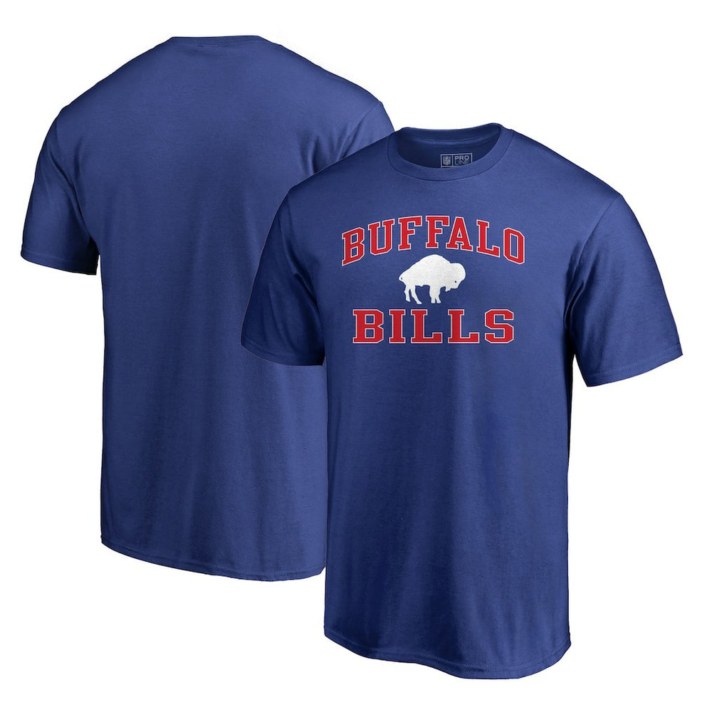 Buffalo Bills Vintage Collection Victory Arch T-Shirt - Royal - NFL