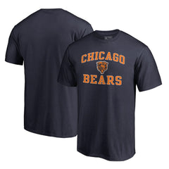 Chicago Bears Vintage Collection Victory Arch T-Shirt - Navy - NFL