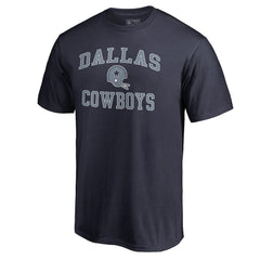 Dallas Cowboys Vintage Collection Victory Arch T-Shirt - Navy - NFL