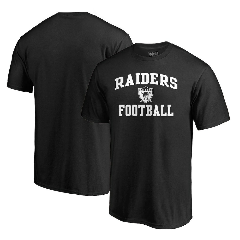 Las Vegas Raiders Vintage Collection Victory Arch T-Shirt - Black - NFL