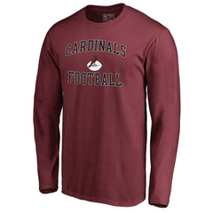 Arizona Cardinals Vintage Collection Victory Arch Long Sleeve T-Shirt - Cardinal - NFL