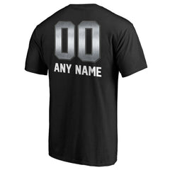 Dallas Cowboys Personalized Midnight Mascot T-Shirt - Black - NFL