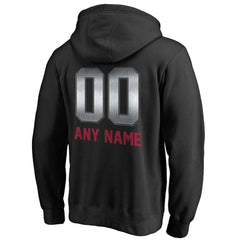 Arizona Cardinals Personalized Midnight Mascot Pullover Hoodie - Black - NFL