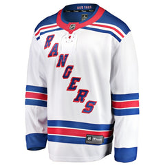 New York Rangers Fanatics Youth Away Breakaway Jersey - White | Fanatics sale