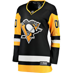 Pittsburgh Penguins Fanatics Women's Home Breakaway Custom Jersey - Black | Fanatics near me