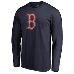 Boston Red Sox Static Logo Long Sleeve T-Shirt Near Me