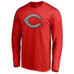 Cincinnati Reds Static Logo Long Sleeve T-Shirt Outlet
