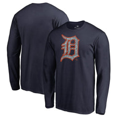 Detroit Tigers Static Logo Long Sleeve T-Shirt for sale