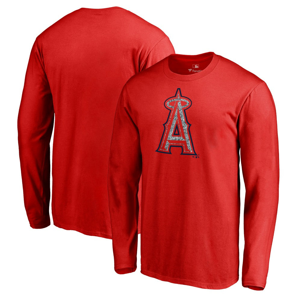 Los Angeles Angels Static Logo Long Sleeve T-Shirt Online