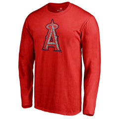 Los Angeles Angels Static Logo Long Sleeve T-Shirt Online