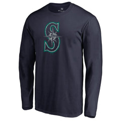 Seattle Mariners Static Logo Long Sleeve T-Shirt Online