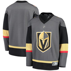 Vegas Golden Knights Fanatics Youth Alternate Replica Blank Jersey - Black | Fanatics Lifestyle