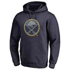 Buffalo Sabres Static Logo Pullover Hoodie - Navy | NHL discount