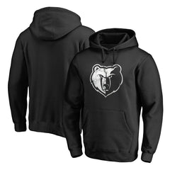 Memphis Grizzlies Marble Logo Pullover Hoodie Black