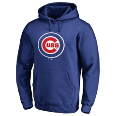 Chicago Cubs Official Wordmark Fitted Pullover Hoodie Discount