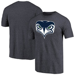 Seattle Seahawks Alternate Team Logo Gear Tri-Blend T-Shirt - Navy - NFL