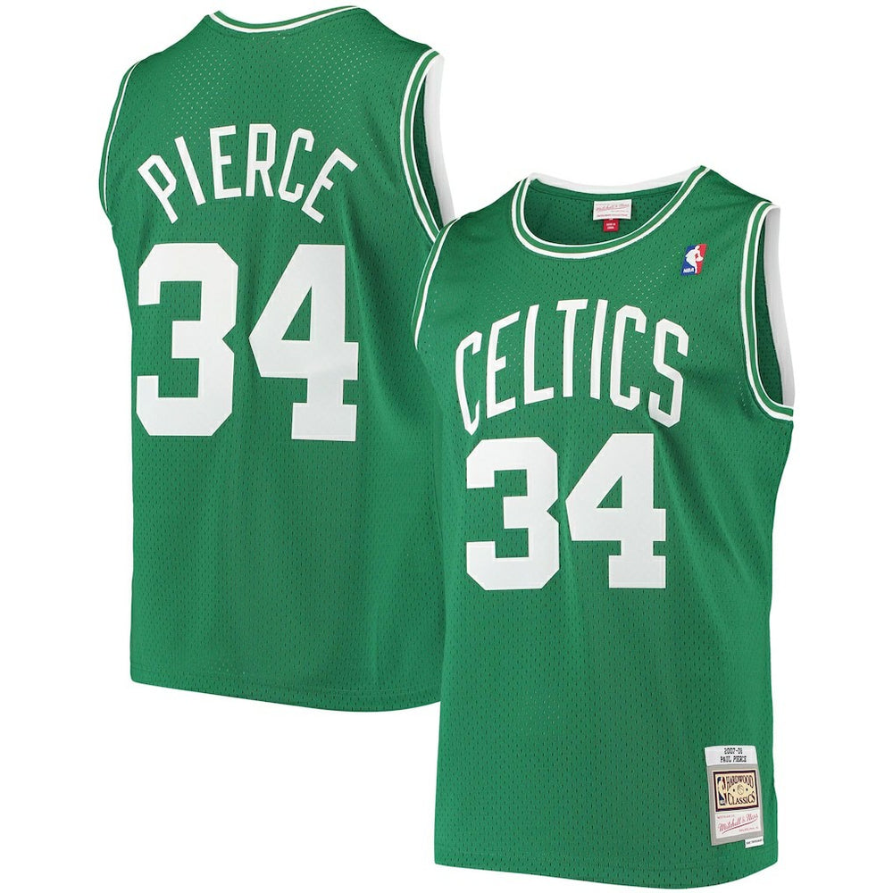 Mitchell & Ness Paul Pierce Boston Celtics Hardwood Classics Swingman Jersey Kelly Green