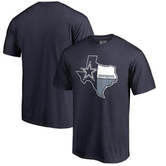 Dallas Cowboys Hometown Collection T-Shirt - Navy - NFL