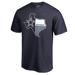 Dallas Cowboys Hometown Collection T-Shirt - Navy - NFL