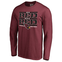 Arizona Cardinals Hometown Collection Long Sleeve T-Shirt - Cardinal - NFL
