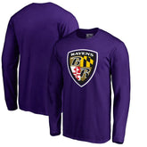 Baltimore Ravens Hometown Collection Long Sleeve T-Shirt - Purple - NFL