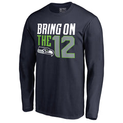 Seattle Seahawks Hometown Collection Long Sleeve T-Shirt - College Navy - NFL