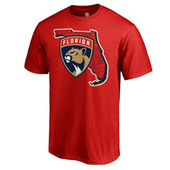 Florida Panthers Hometown Collection Local T-Shirt - Red | NHL Clearance