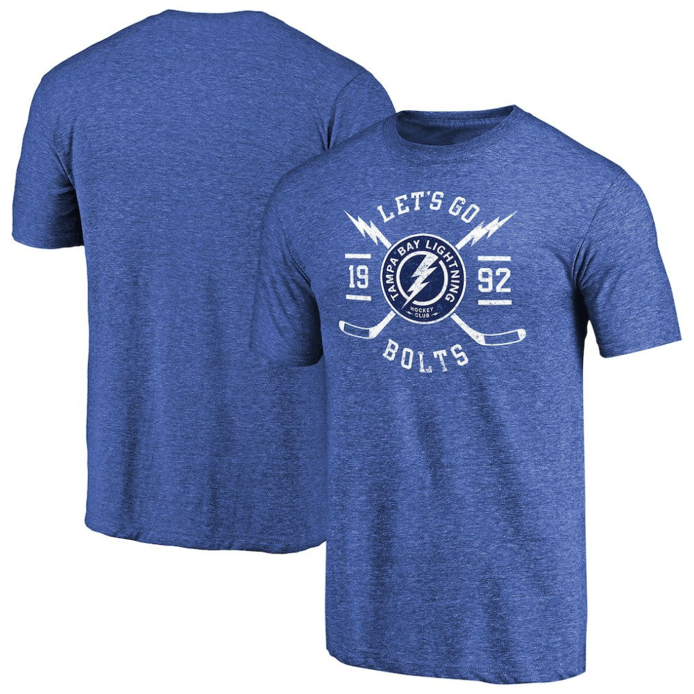 Tampa Bay Lightning Hometown Collection Tri-Blend T-Shirt - Blue | NHL near me
