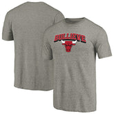Chicago Bulls Bullieve Hometown Collection Tri-Blend T-Shirt Gray