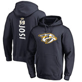 Roman Josi Nashville Predators Backer Name & Number Pullover Hoodie - Navy | NHL online
