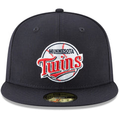 Minnesota Twins New Era Cooperstown Collection Wool 59FIFTY Fitted Hat for sale