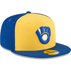 Milwaukee Brewers New Era Cooperstown Collection Wool 59FIFTY Fitted Hat Outlet