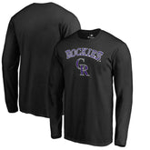 Colorado Rockies Team Lockup Long Sleeve T-Shirt for sale